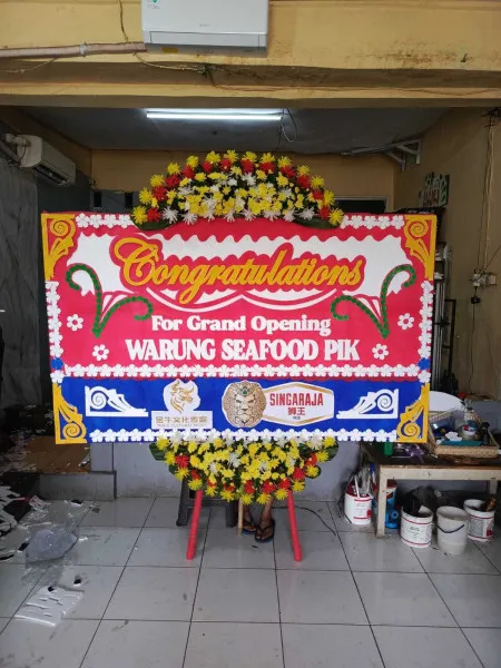 Papan Bunga Ucapan Selamat Kedungdawa Gabuswetan